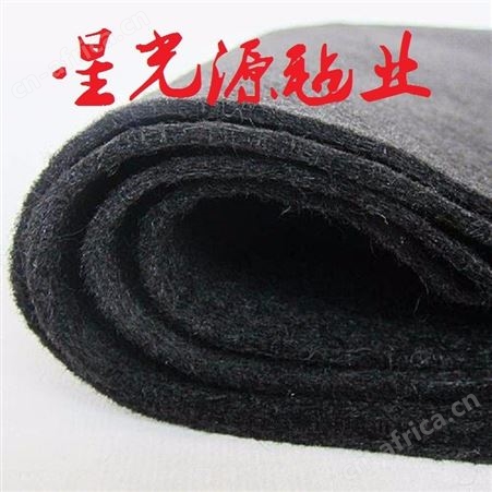 针刺无纺布，涤纶纤维毛毡，隔音棉毡