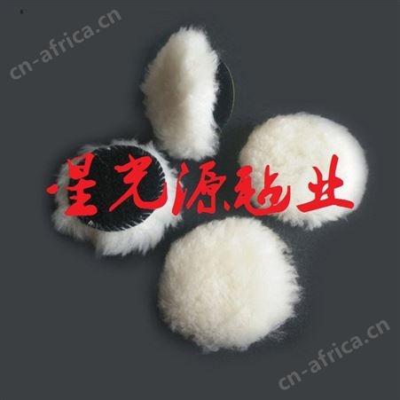 汽车抛光日式羊毛球，自粘羊毛轮，3寸5寸植绒抛光盘