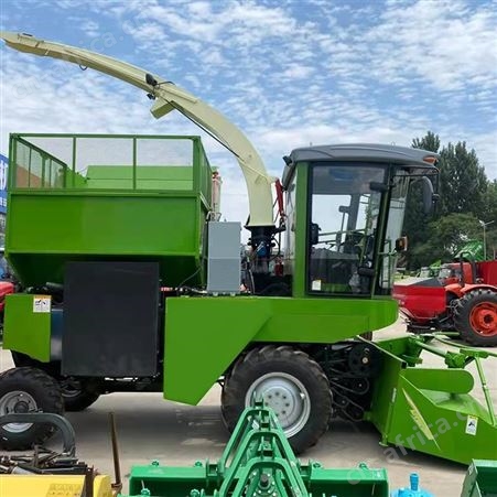 圆盘式牧草收获机 压缩小型青储粉碎机 省时便携
