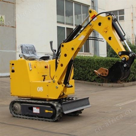 1吨小型挖掘机 农用果园微型迷你小挖机挖沟机 履带式液压小沟机