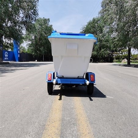 三轮垃圾车 定制环保清运车 自卸全封闭环卫车