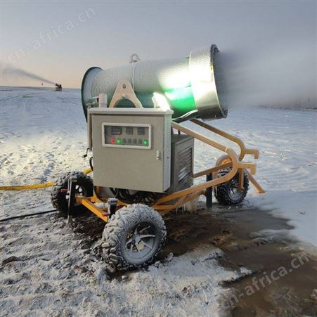 移动式舞台效果造雪机 零上2°人工降雪机 易操作360度旋转