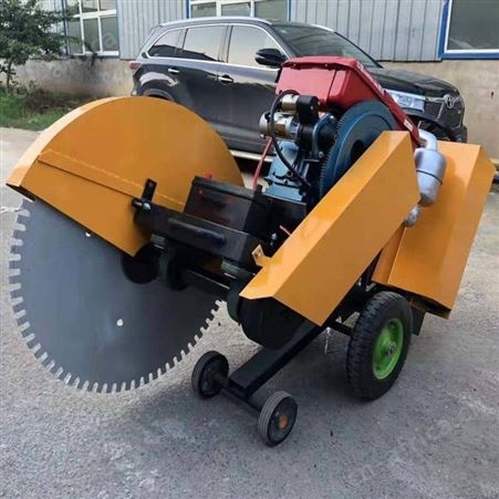 混凝土小型 开槽式电动刻纹机 水冷多用途道路切割机