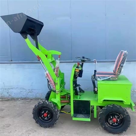 新能源动力 移动式农用推土小铲车 多用途电动装载机