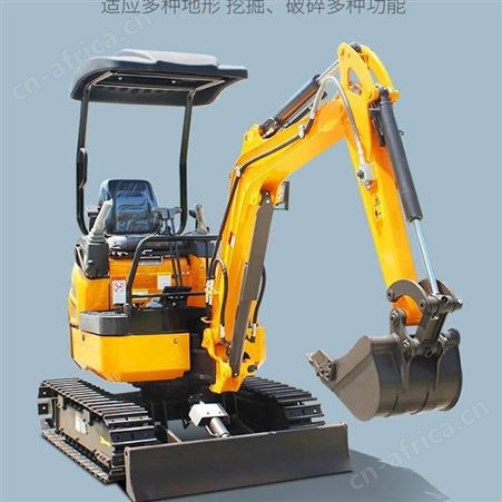 1吨小型挖掘机 农用果园微型迷你小挖机挖沟机 履带式液压小沟机