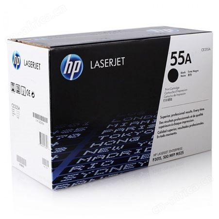 惠普（HP） CE255A 55A 黑色原装 LaserJet 打印机硒鼓 (适用LaserJet P3015)