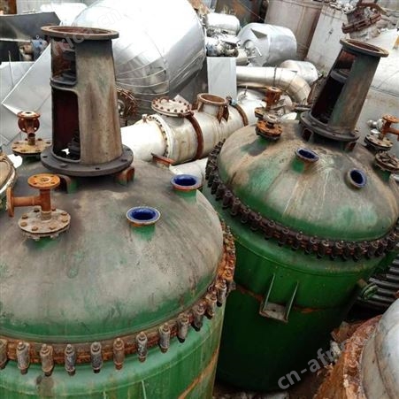 不锈钢反应釜 二手1-25方搪瓷不锈钢反应釜 超跃设备