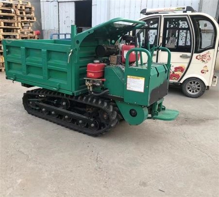 小型农业机械山地履带运输车手扶全地形农用车10t15t自卸拖拉机