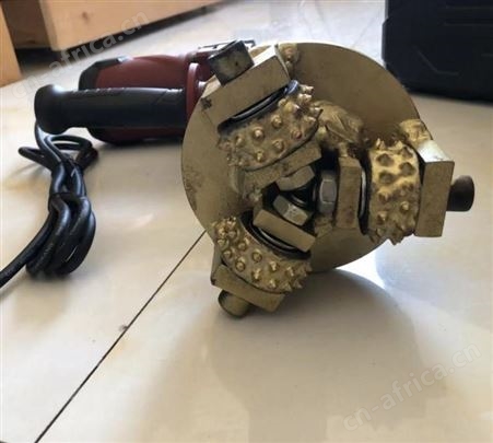 电动凿毛机三头合金打磨轮手持式电锤荔枝面打毛机混凝土拉毛机