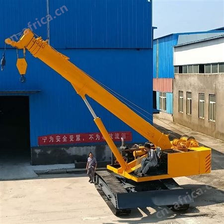 科特威尔厂家供应大型履带伸缩臂吊 定制3-25吨钢制履带吊车