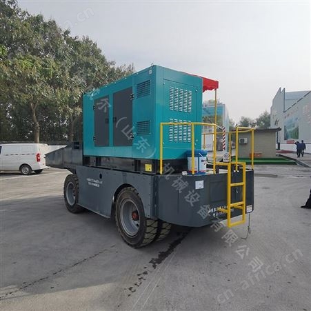 轮式 现浇路缘石滑模机施工 科特威尔混凝土路肩石滑模机