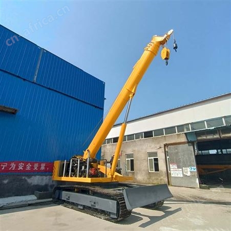 科特威尔厂家供应大型履带伸缩臂吊 定制3-25吨钢制履带吊车