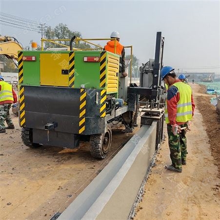 陕西路肩石滑模机 凯信机械多功能路肩石滑模成型机
