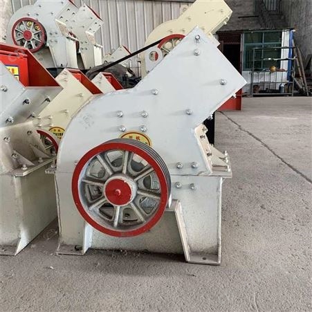 汇鑫锤式制砂破碎机锤头小型碎石机河卵石制沙机砖块混凝土建筑粉碎机