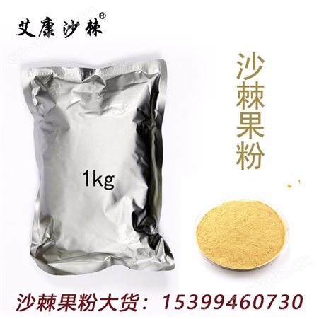 沙棘果粉厂家现货 沙棘提取物沙棘粉 沙棘茶固体饮料原料