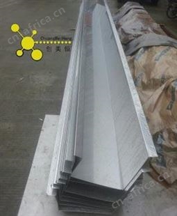 安装设计不锈钢屋檐排水天沟 不锈钢地面排水槽