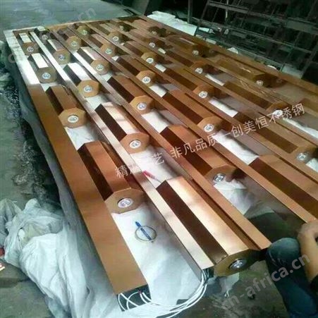 不锈钢玫瑰金屏风 仿古不锈钢屏风量大从优
