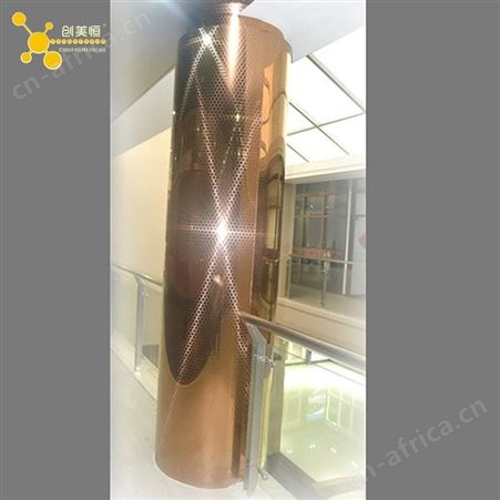 不锈钢包柱 加装电梯不锈钢包柱缕空雕花