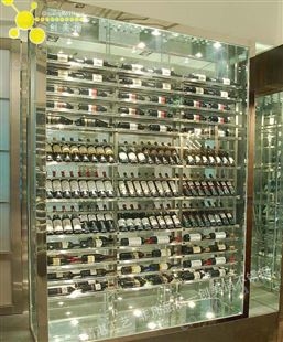 供应不锈钢钛金红酒架  红酒架来图定做
