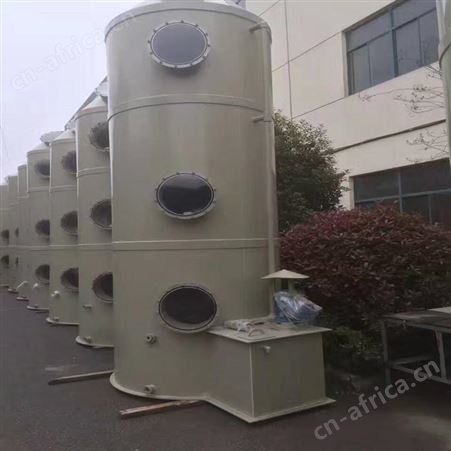 郑州喷淋塔厂家批发 喷淋洗涤塔废气吸收塔 锦华工业废气处理pp废气净化塔实力厂家