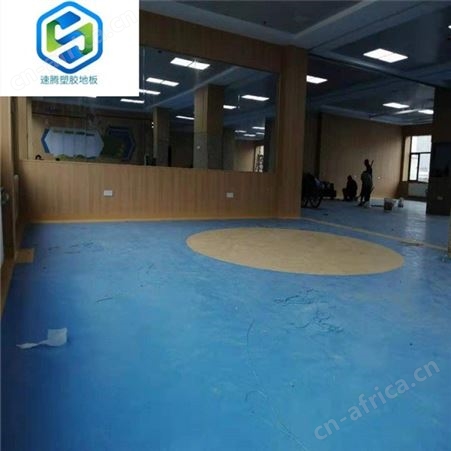 河南鹤壁 塑胶地板厂家批发商用卷材塑胶地板