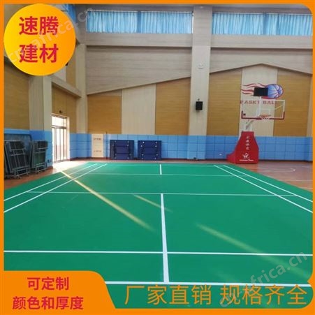 安徽乒乓球馆运动地板  运动场塑胶地板图案可选