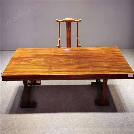 实木大板 朴舍艺品 实木大板 线条流畅