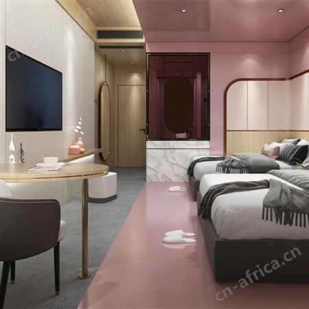 韶关朴舍家具新中式实木床 实木电视柜  酒店实木家具厂家