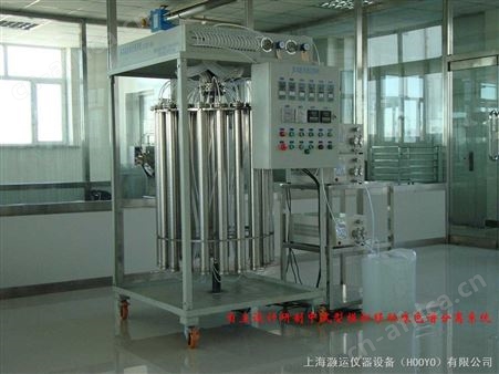 中试型模拟移动床色谱分离系统