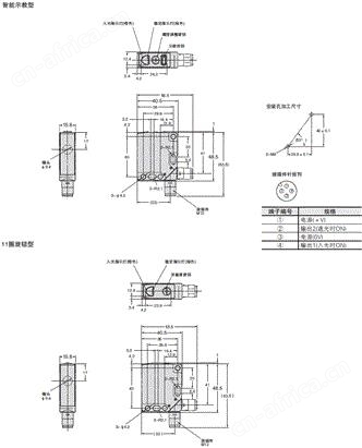 E3S-DB 外形尺寸 4