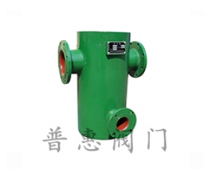 立式直通除污器正面图片