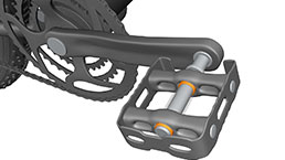 高性能塑料轴承在山地车上的应用
