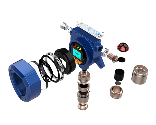 监测型固定式甲醛气体探测器 监测型固定式甲醛气体探测器