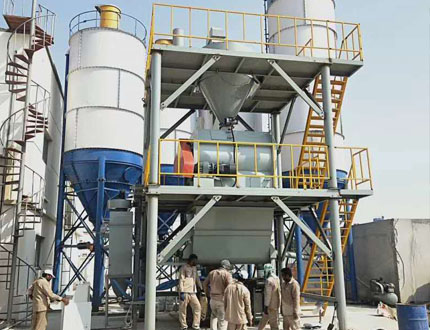 干粉砂浆生产线